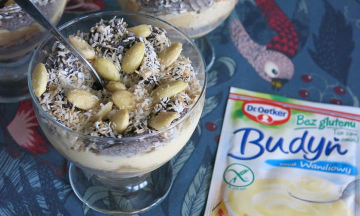 Budyń na mleku owsianym