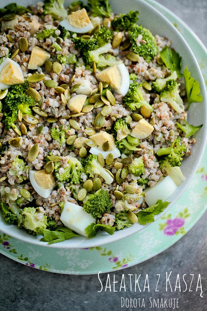 Zdrowe sałatki z kaszami