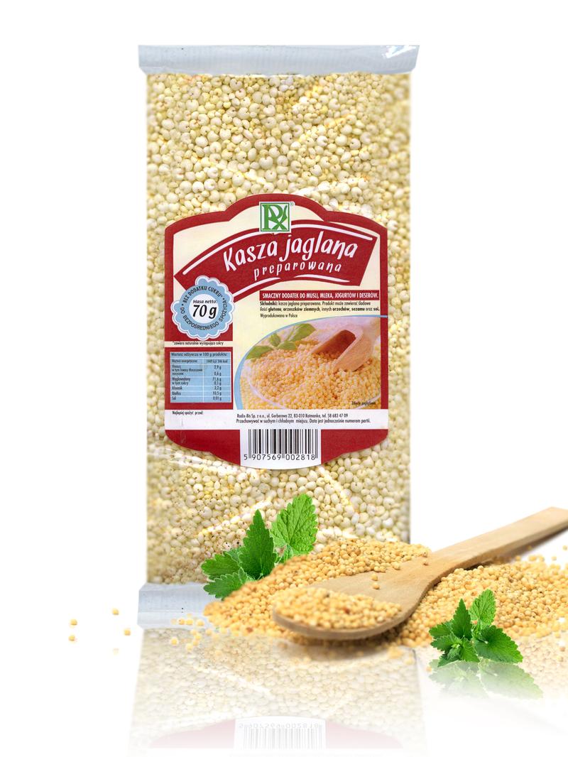 Kreatywne podanie kaszy jaglanej