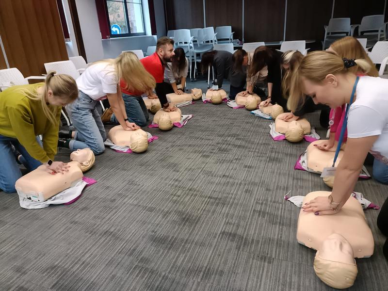 Umiejętności po kursie pierwszej pomocy